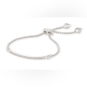 Kendra Scott
Ott Cubic Zirconia Bar Bracelet. Warn once! Silver.